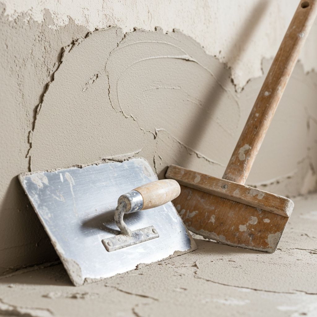 Quality plastering craftsmanship